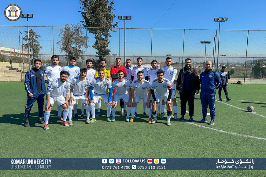 Komar University’s football team scores its first victory against Cihan University