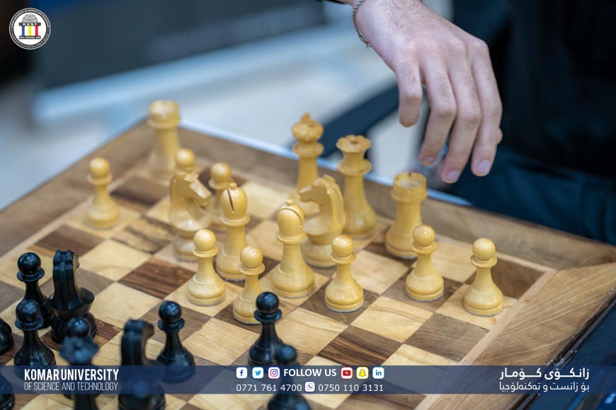 Komar University’s Sports Unit organizes a Chess Tournament for Students, Faculty and Staff Members