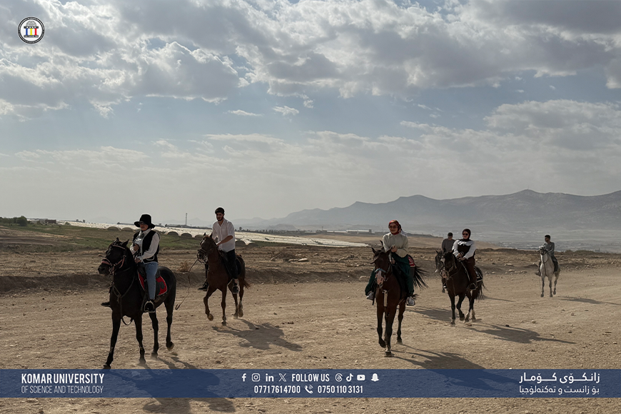 KUST Students Enjoy a Horse Riding Trip to Tanjaro/Aspswar.
