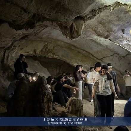 Komar University Students Enjoy Scenic Hiking Trip to Gechkar Cave in Suse Village