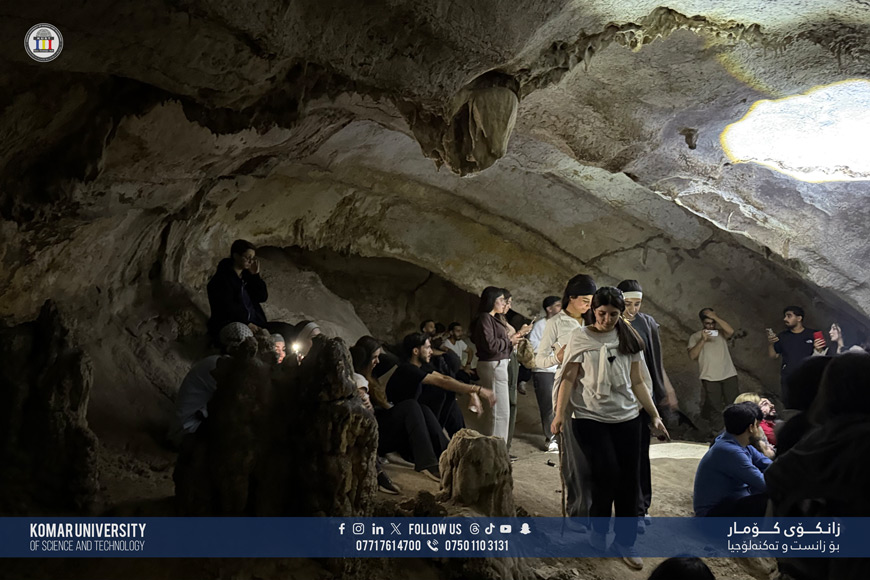 Komar University Students Enjoy Scenic Hiking Trip to Gechkar Cave in Suse Village