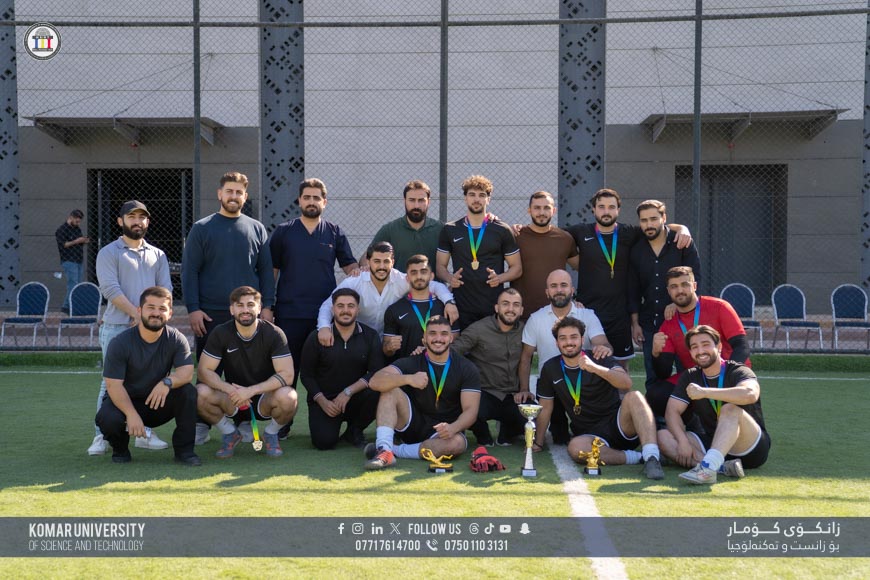 Komar University Football Tournament Concludes with Nursing Department Crowned Champion